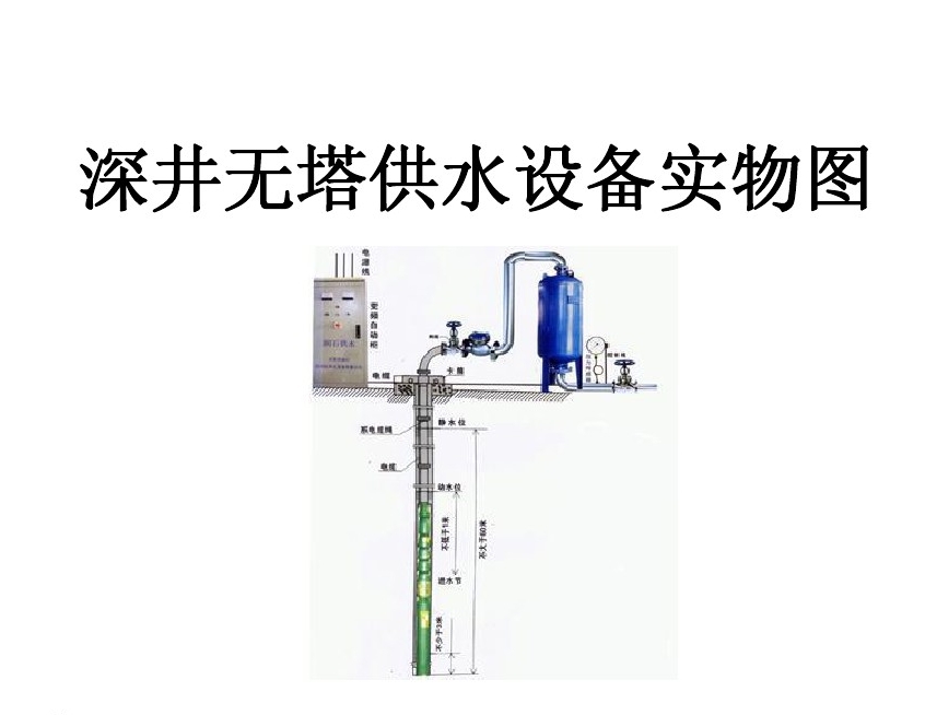 施甸县井泵无塔式供水设备